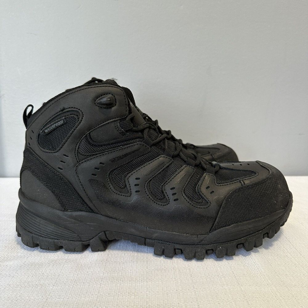 Propet Boots Mens 11 US Black Sentry‎ 6" Electrical Composite Toe Work Safety - Picture 2 of 10